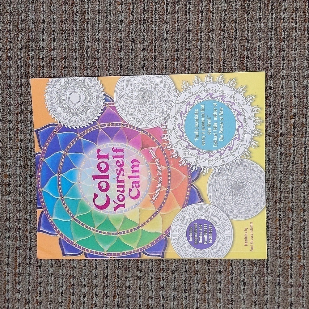 Adult Coloring Book color yourself calm a mindfulness Coloring book Mandalas